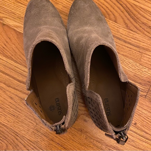 Susina Gray Booties Size 7M - Picture 6 of 7